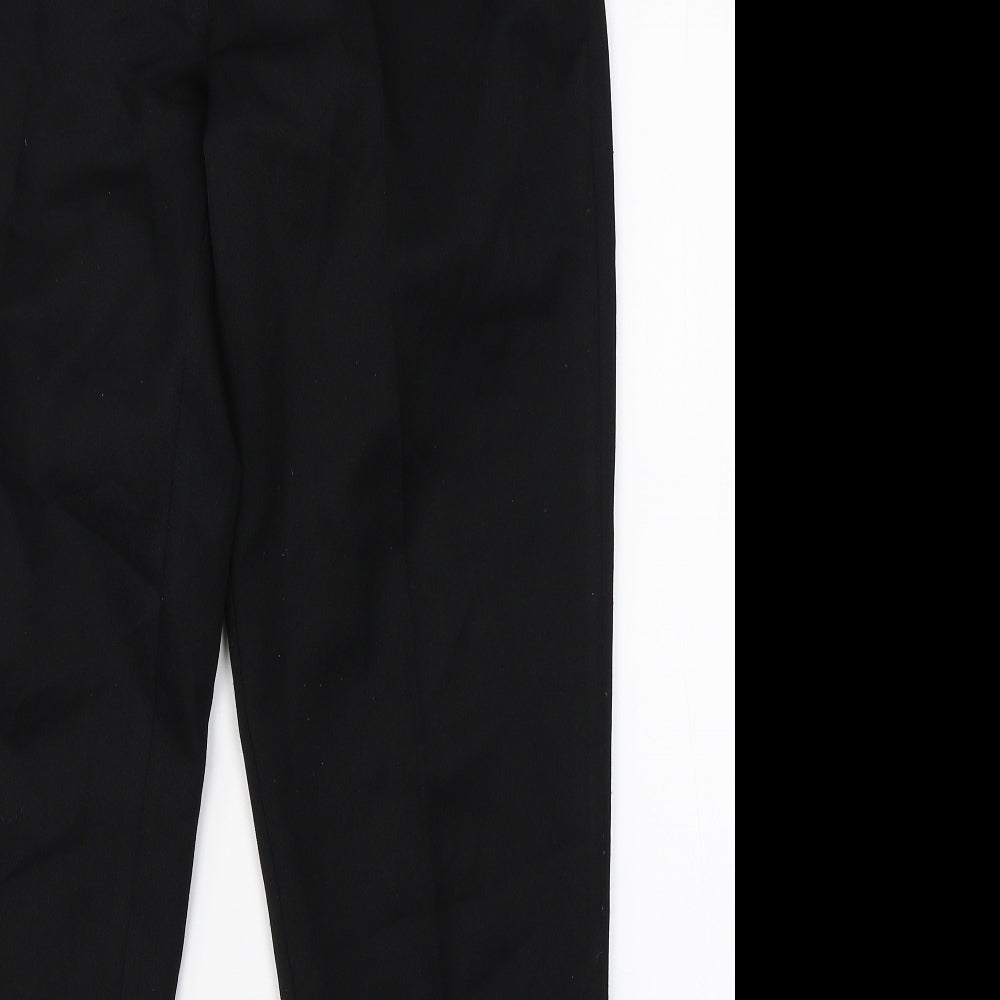 Holmewood Womens Black   Dress Pants Trousers Size 12 L26 in