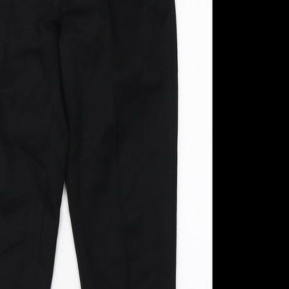Holmewood Womens Black   Dress Pants Trousers Size 12 L26 in