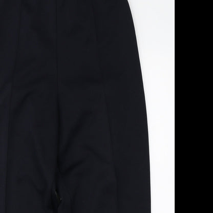 Womens UK Size 16 BM Regular Fit  Black Trousers