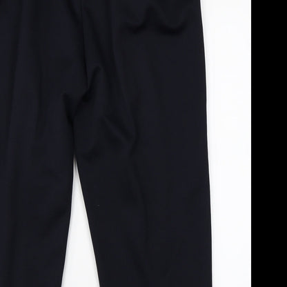 Womens UK Size 16 BM Regular Fit  Black Trousers