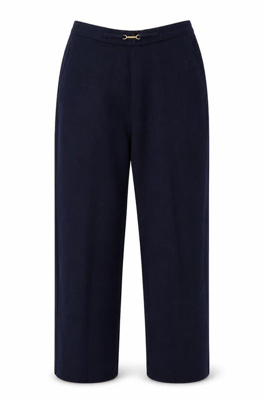 Womens UK Size 14 Berkertex Regular Fit  Blue Trousers