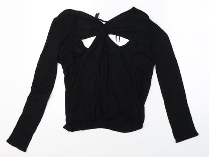 Divided Womens Black   Cardigan Jumper Size 10