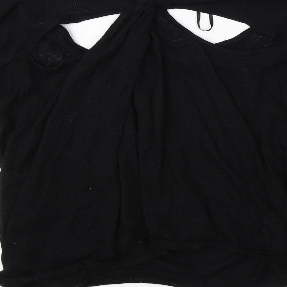 Divided Womens Black   Cardigan Jumper Size 10