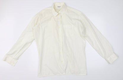 Mens UK Collar Size 43 Harrow Smart Beige  Dress Shirt