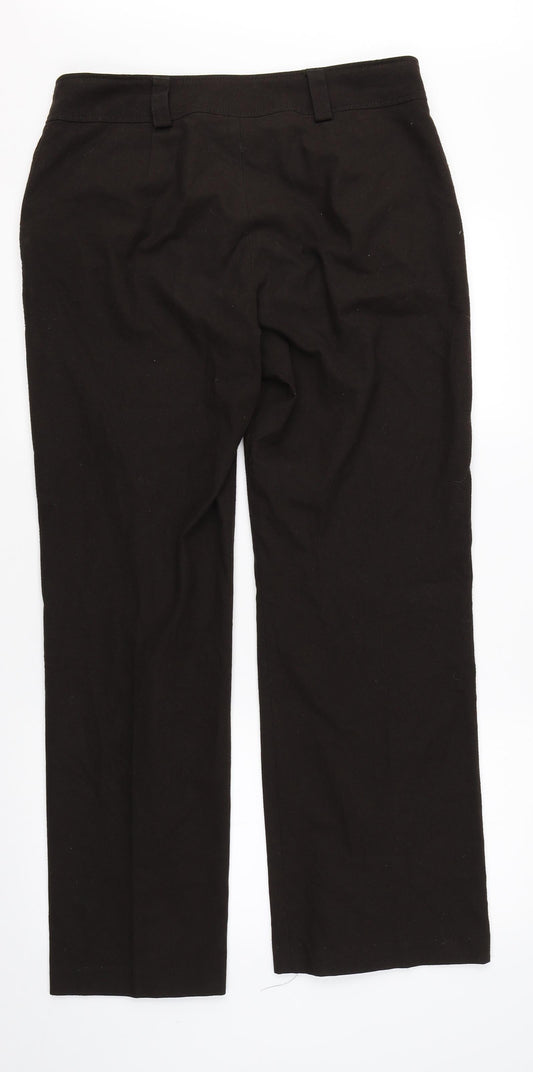 First Avenue Womens Brown   Trousers  Size 12 L28 in