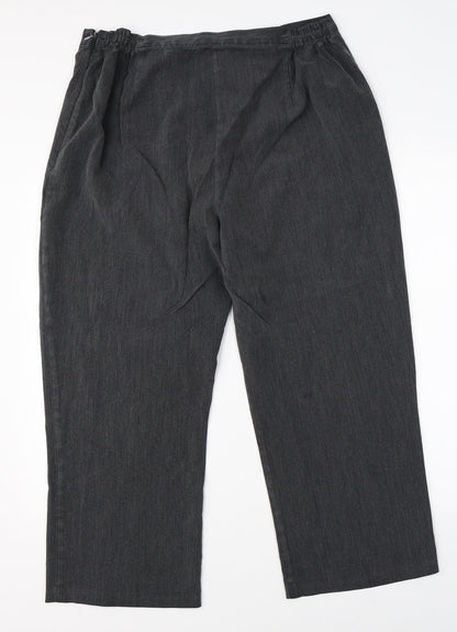 BWM Womens Grey   Trousers  Size 18 L23 in