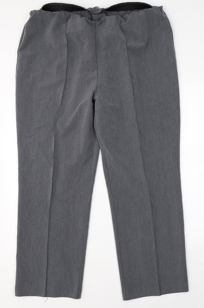 BWM Womens Grey   Trousers  Size 20 L27 in