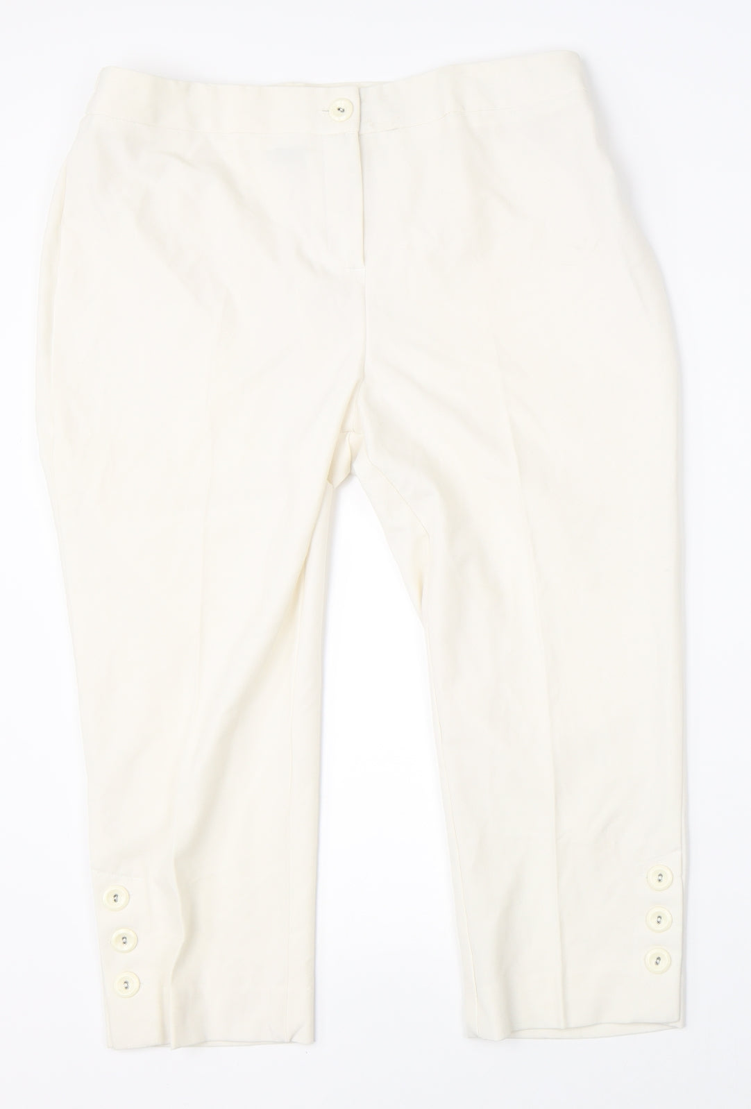 Joanna Hope Womens Beige   Trousers  Size 16 L20 in