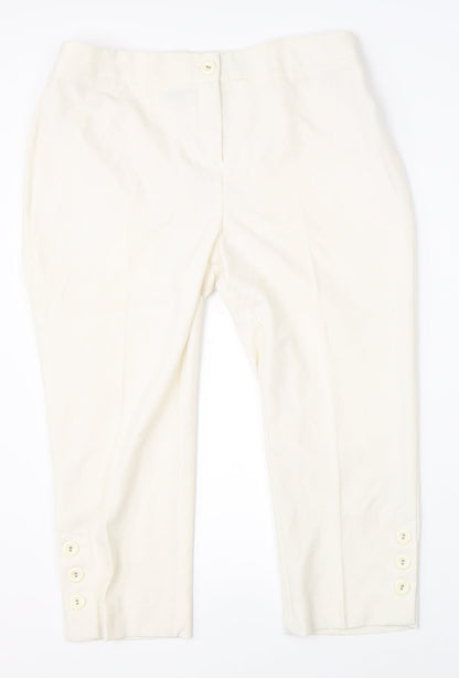 Joanna Hope Womens Beige   Trousers  Size 16 L20 in