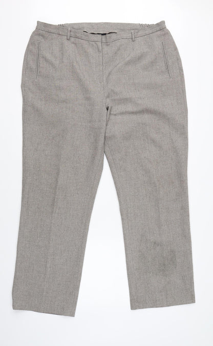 Debenhams Womens Beige   Trousers  Size 18 L28 in