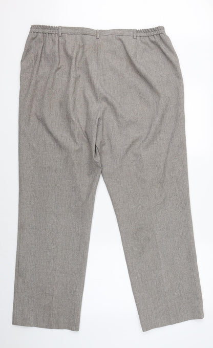 Debenhams Womens Beige   Trousers  Size 18 L28 in