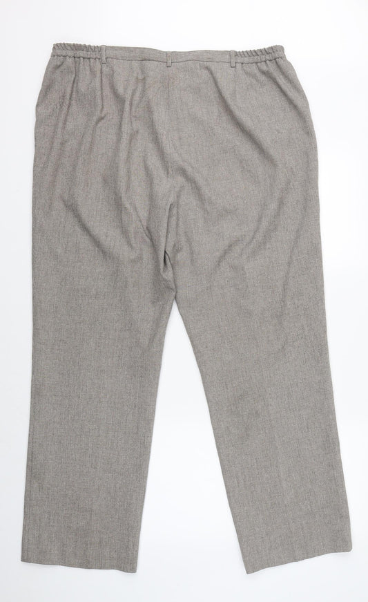 Debenhams Womens Beige   Trousers  Size 18 L28 in