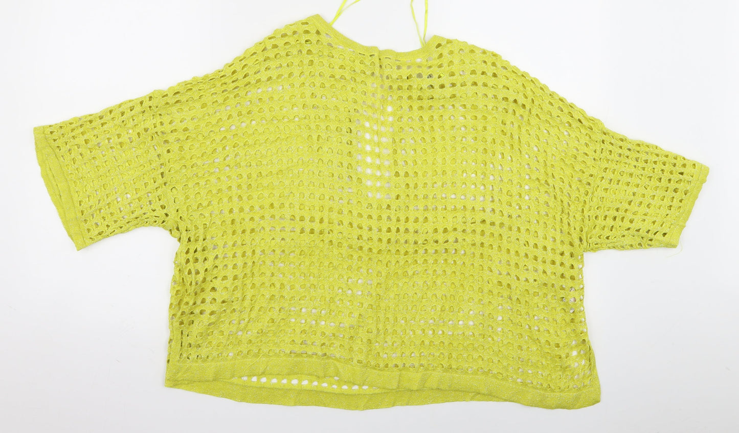 River Island Womens Yellow   Pullover Jumper Size M