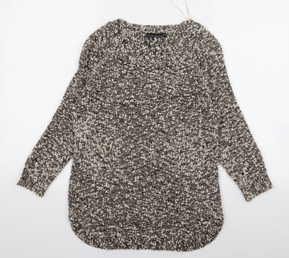 David Emanuel Womens Brown   Pullover Jumper Size XS