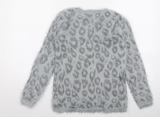 Preworn Womens Grey   Pullover Jumper Size M