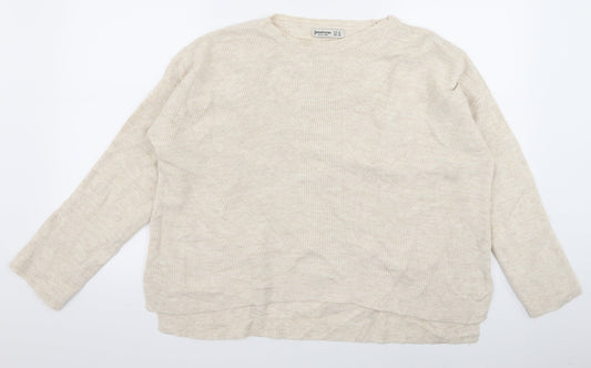 Preworn Womens Beige   Pullover Jumper Size M