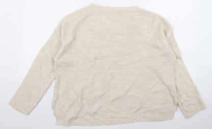 Preworn Womens Beige   Pullover Jumper Size M