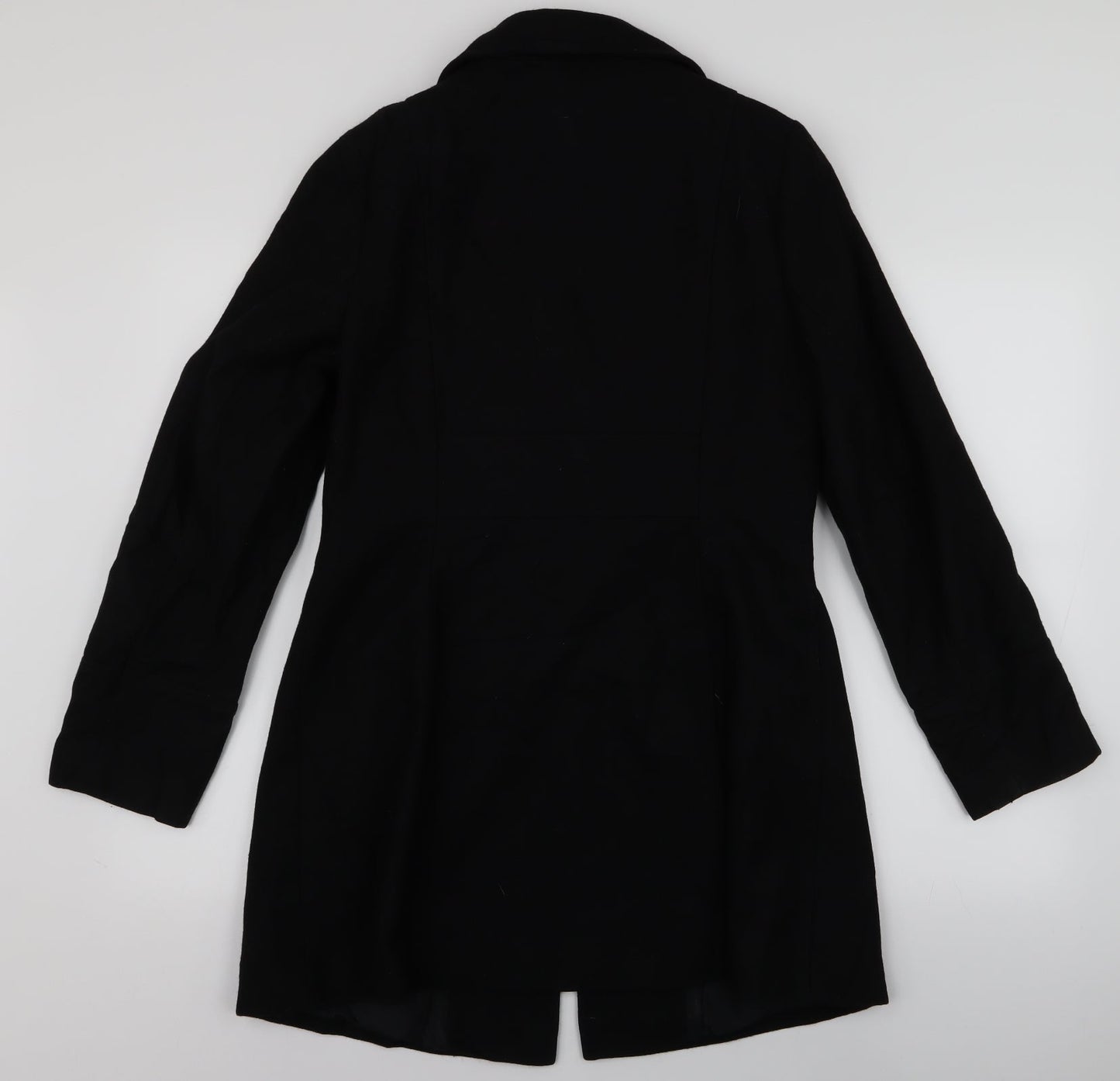 George Womens Black   Overcoat Jacket Size M