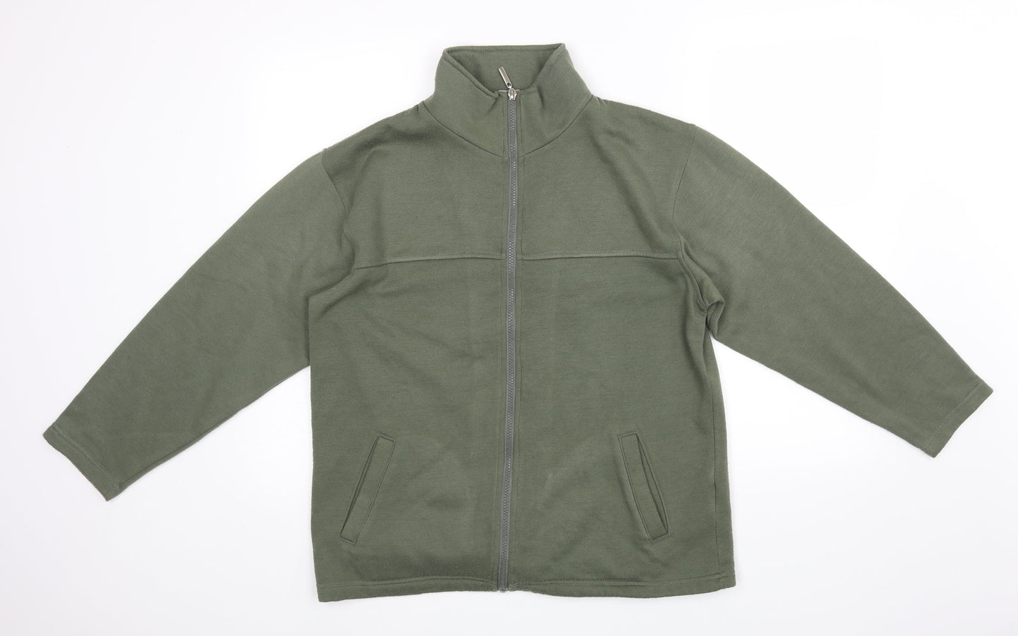 Donna Lewis Womens Green   Full Zip Jumper Size M