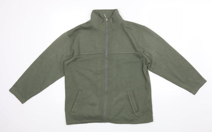 Donna Lewis Womens Green   Full Zip Jumper Size M