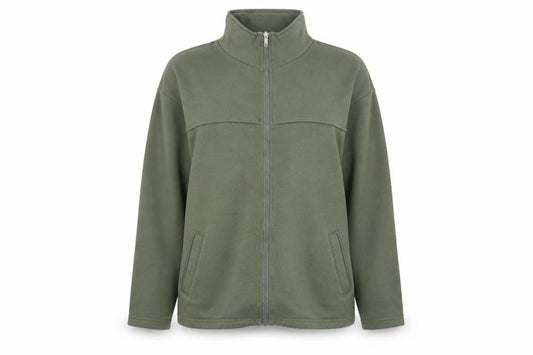 Donna Lewis Womens Green   Full Zip Jumper Size M
