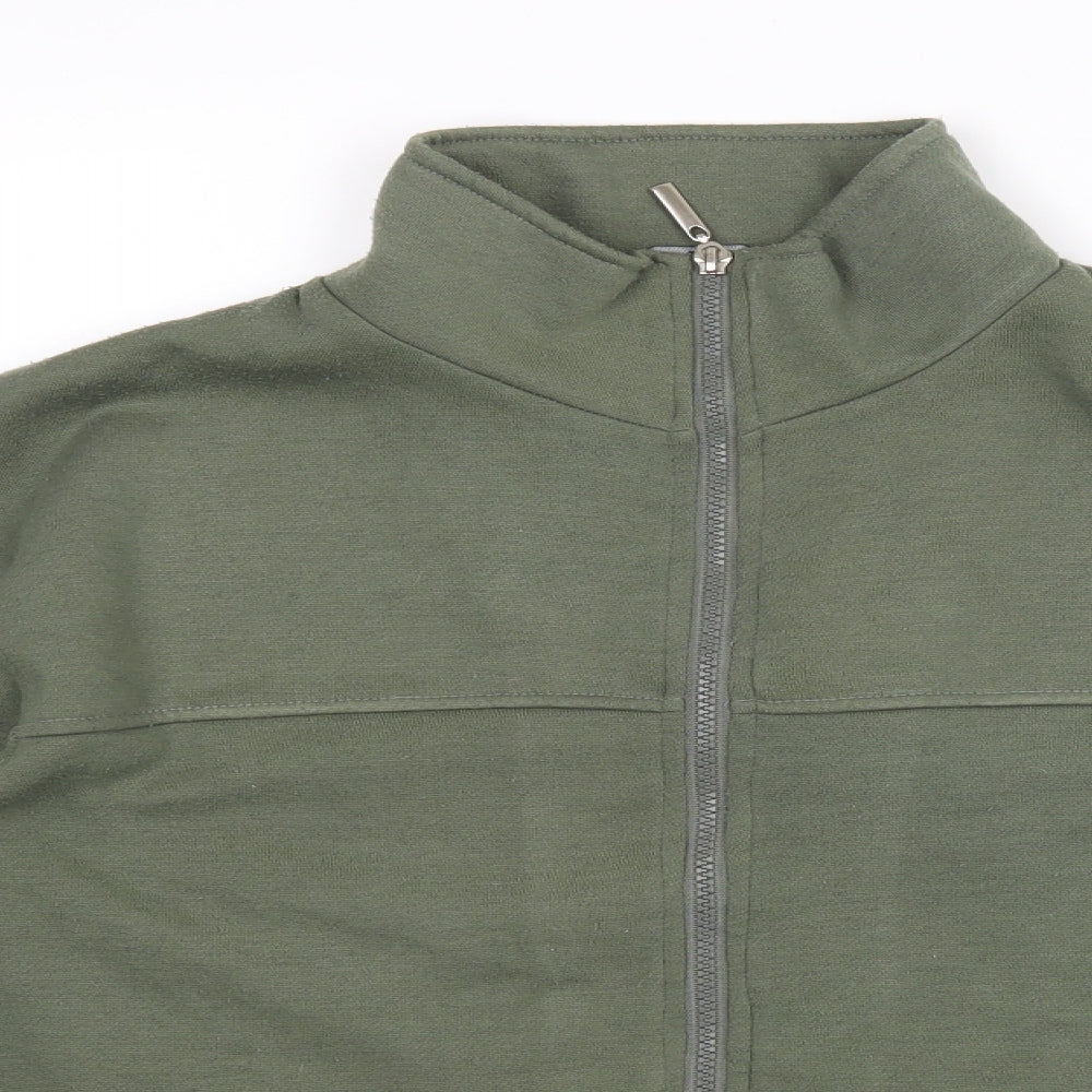 Donna Lewis Womens Green   Full Zip Jumper Size M