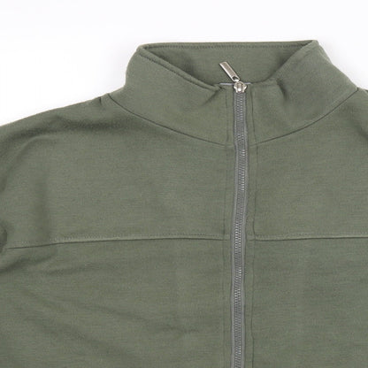 Donna Lewis Womens Green   Full Zip Jumper Size M