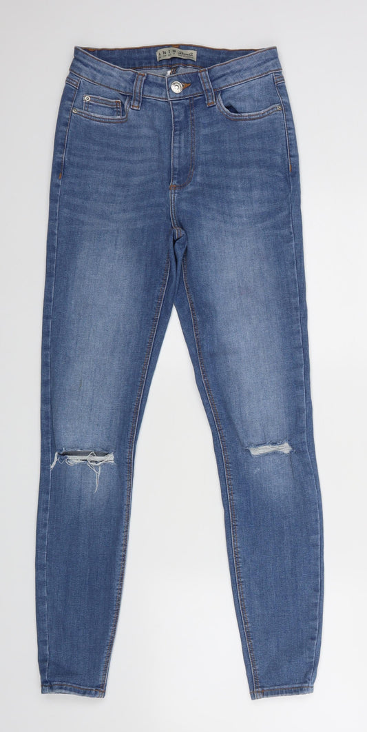 Denim Co Womens Blue   Skinny Jeans Size 6 L26 in
