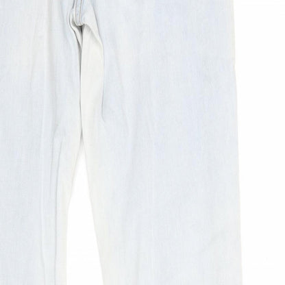 Zara Womens Blue   Straight Jeans Size 38 L31 in