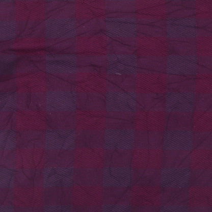 Marks & Spencer Womens Purple Check  Pullover Jumper Size 14