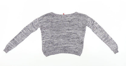 Divided Womens Multicoloured   Pullover Jumper Size 6