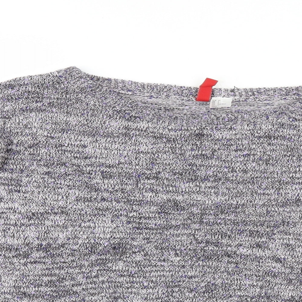Divided Womens Multicoloured   Pullover Jumper Size 6
