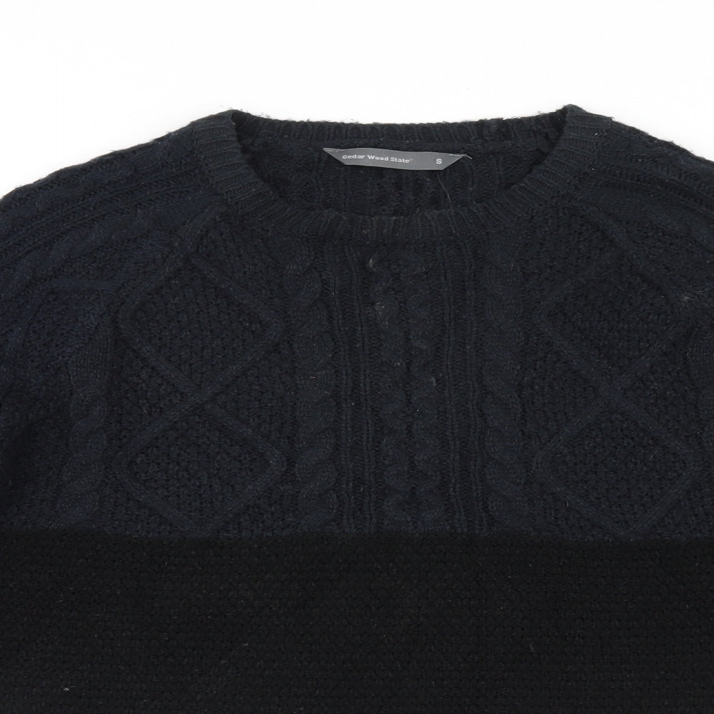 Cedar Wood State Mens Multicoloured   Pullover Jumper Size S