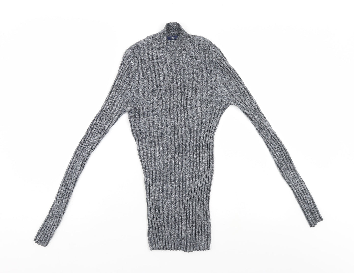 NEXT Womens Blue   Henley Jumper Size 10