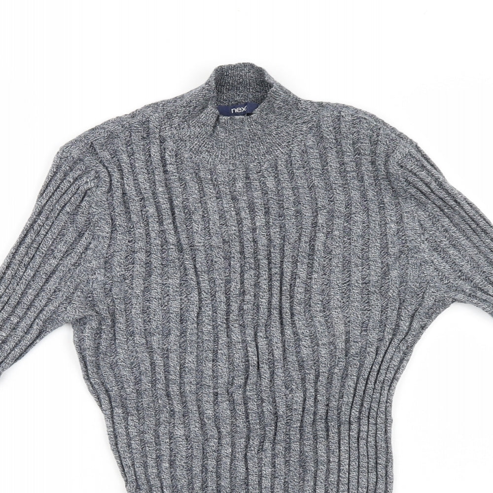 NEXT Womens Blue   Henley Jumper Size 10