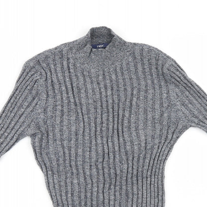 NEXT Womens Blue   Henley Jumper Size 10