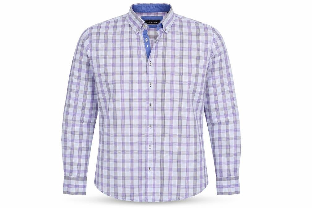 Mens UK Size 42 Morgan Multicoloured  Button-Up Long Sleeve Casual Shirt