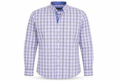 Mens UK Size 42 Morgan Multicoloured  Button-Up Long Sleeve Casual Shirt
