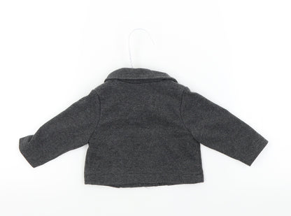 Primark Baby Grey   Overcoat Coat Size 3-6 Months