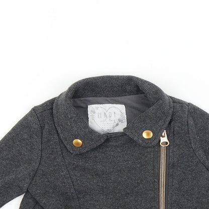 Primark Baby Grey   Overcoat Coat Size 3-6 Months