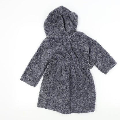 Peacocks Boys Blue    Robe Size 3-4 Years  - Pockets