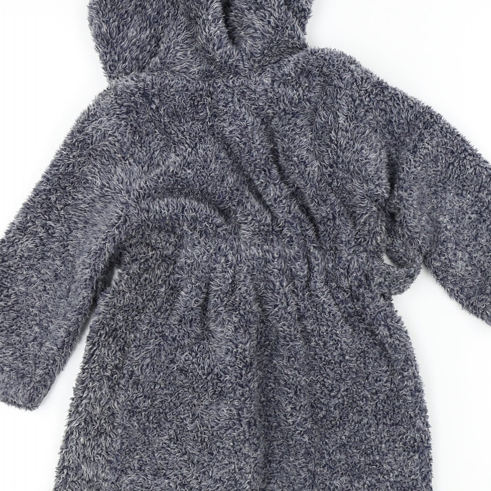 Peacocks Boys Blue    Robe Size 3-4 Years  - Pockets