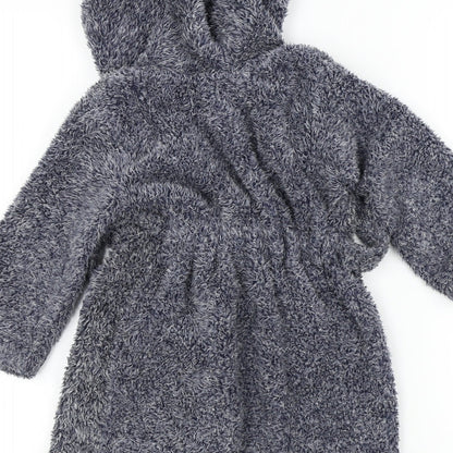 Peacocks Boys Blue    Robe Size 3-4 Years  - Pockets