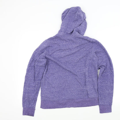 H&M Womens Purple   Cardigan Hoodie
