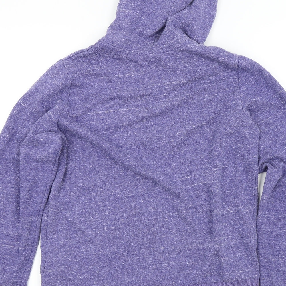 H&M Womens Purple   Cardigan Hoodie