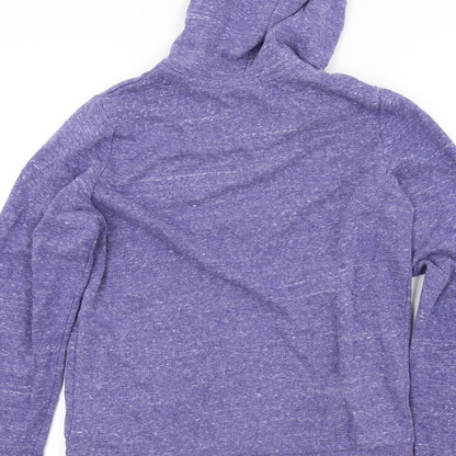 H&M Womens Purple   Cardigan Hoodie