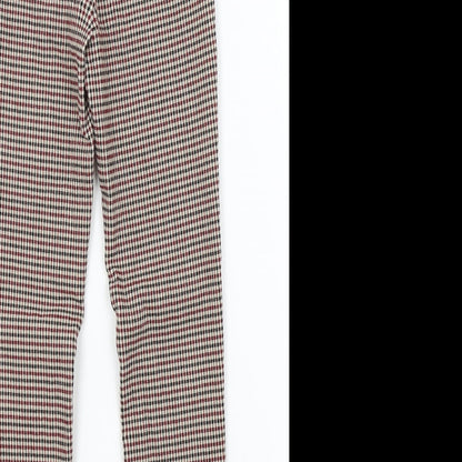 Womens UK Size 8 astradivarius Regular Fit  Multicoloured Trousers