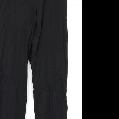 M&S woman Womens Black   Trousers  Size 12 L28 in