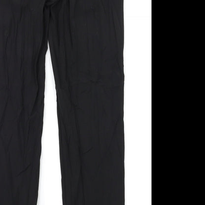 M&S woman Womens Black   Trousers  Size 12 L28 in