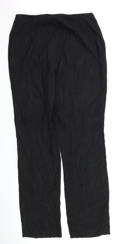 Womens UK Size 14 Marks and Spencer Regular Fit  Black Trousers